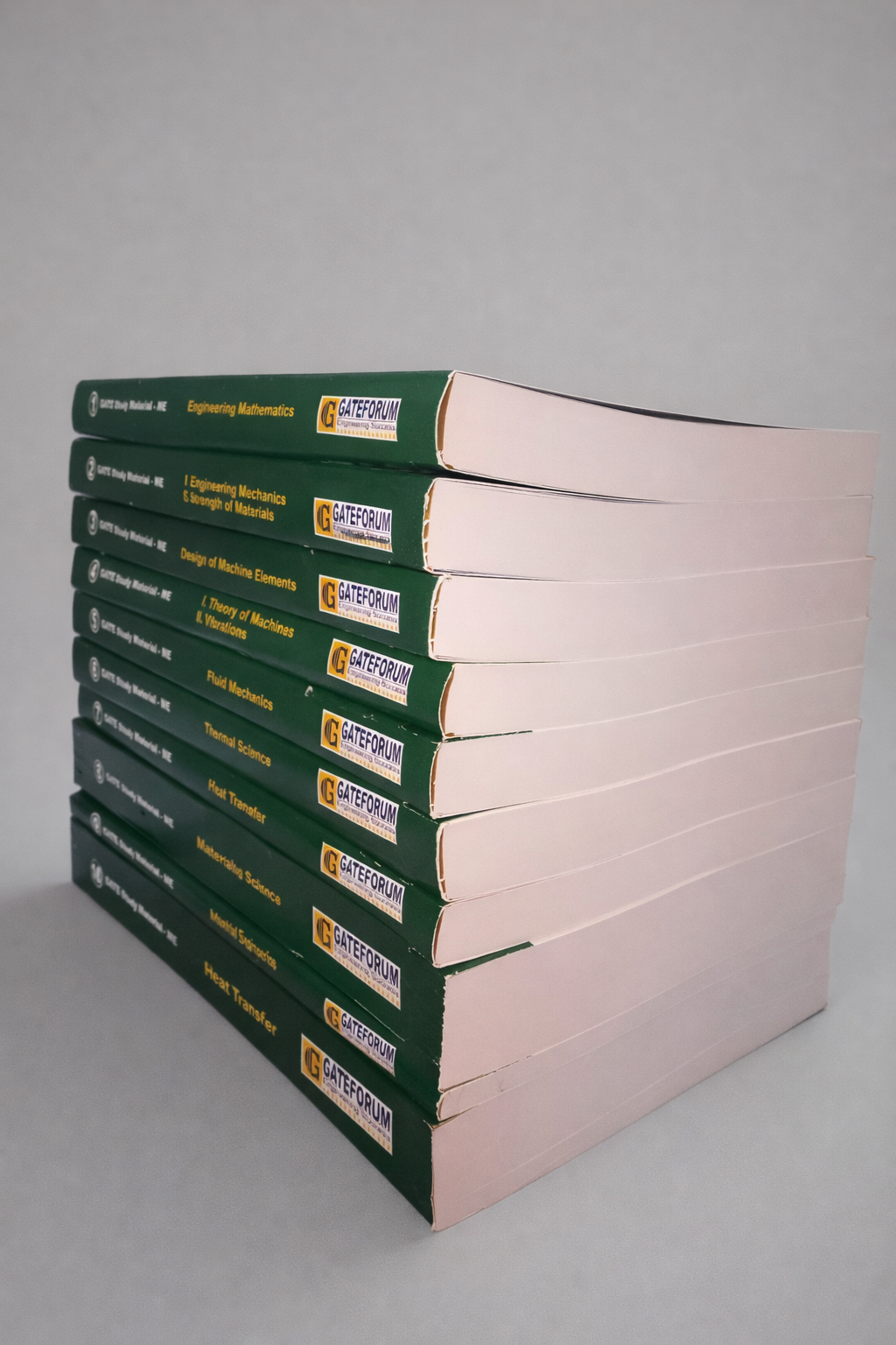 Stack of bound books